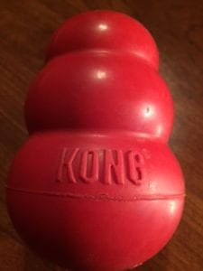 Kong dog toy - Stuffing a Kong Dog Toy